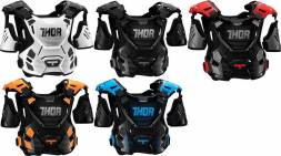 Защита тела детская THOR GUARDIAN черная/прозрачная  S/M