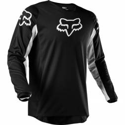 Мотоджерси подростковая Fox 180 Prix Youth Jersey Black/White L (23952-018-L)