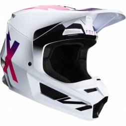Мотошлем Fox V1 Werd Helmet White M 57-58cm (25473-008-M)