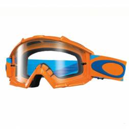 Очки для мотокросса OAKLEY Proven Heritage оранжевые-синие / прозрачная (OO7027-26)
