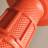 Грипсы SM-PARTS MX 1/2 Waffle красные