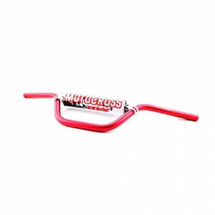 Руль алюминиевый 1-1/8 (28,6 мм) SM-PARTS 803 х 92 мм (T4, T6, K6) оранжевый/черный