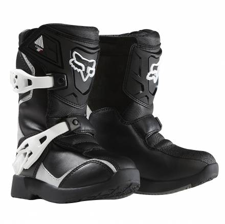 Мотоботы детские Fox Comp 5 Kids Boot Black/Silver 12 (05014-464-12) Н46475