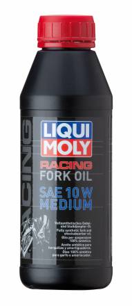 Синтетическое масло для вилок и амортизаторов Liqui Moly Motorbike Fork Oil 10W Medium (0,5л)