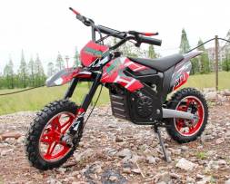 Электромотоцикл GreenCamel Dirt Bike DB300, 36V 800W R14 быстросъемная батарея MSD