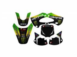 Наклейки на пластик (комплект) KLX/BBR &quot;MONSTER&quot;