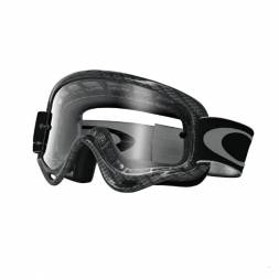 Очки для мотокросса детские OAKLEY O-Frame XS Solid карбон / прозрачная (01-671)