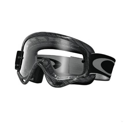 Очки для мотокросса детские OAKLEY O-Frame XS Solid карбон / прозрачная (01-671)