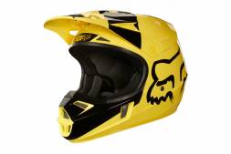 Мотошлем Fox V2 Mastar Helmet Yellow M 57-58cm (19530-005-M)