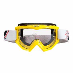 3201   PROGRIP Маска / очки кроссовые RACE LINE (CLEAR LENS) (желтый)