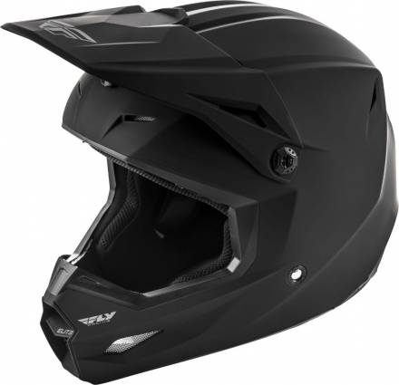Шлем (кроссовый) FLY RACING ELITE SOLID  черный матовый  (2019) XXL