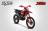 Мотоцикл кроссовый BRZ X5S (ZS172FMM-7 4V 2023 г) RED/BLACK MSD