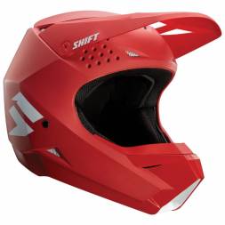 Мотошлем Shift White Helmet Red XL (19336-003-XL)