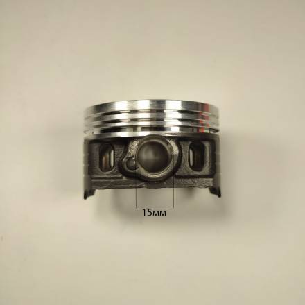 Поршень в сборе 4T двиг. CG150 d-62, pin-15 высокий (тефлон)  SM-PARTS
