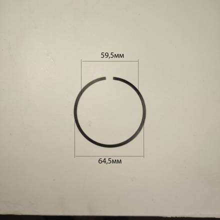 Поршень в сборе 4T двиг. CG150 d-62, pin-15 высокий (тефлон)  SM-PARTS