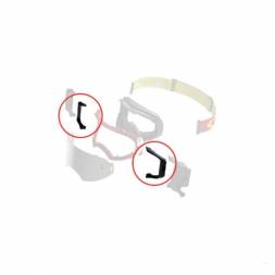 Крепления ремешка Oakley Airbrake 2 шт. желтые (101-347-005)