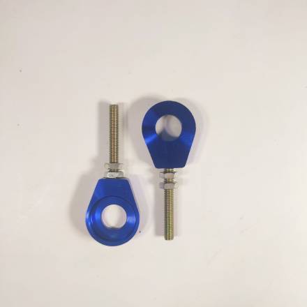 Натяжитель цепи серьги CNC 15 mm синий