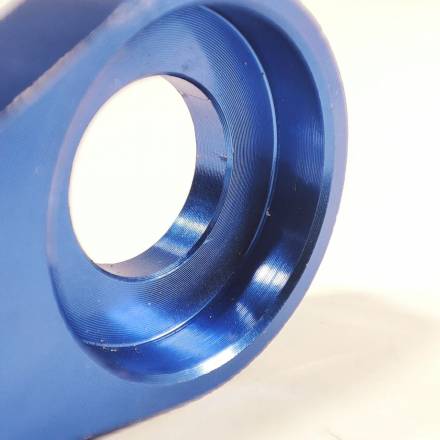 Натяжитель цепи серьги CNC 15 mm синий