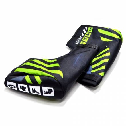 Зимние варежки на руль мото STRIPES