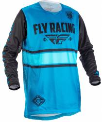 Футболка для мотокросса FLY RACING KINETIC ERA синяя/черная (2018)   M