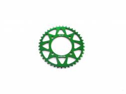 Звезда ведомая аллюминиевая питбайк 420-41T зеленая  SM-PARTS