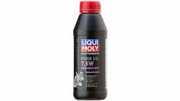 Синтетическое масло для вилок и амортизаторов Liqui Moly Motorbike Fork Oil Medium/Light 7,5W (0,5л)