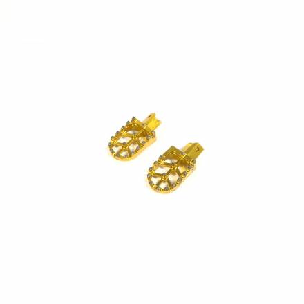 Подножки водителя cnc (пара) золотистые ТИП 2