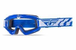 Очки для мотокросса FLY RACING FOCUS YOUTH (детские) синие прозрачные