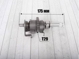 Вал кикстартера в сборе KAYO двиг. ZS CB250D-G (воздушный) (P060998) CN