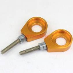 Натяжитель цепи серьги CNC 15 mm золотой