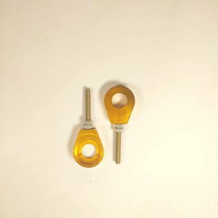 Натяжитель цепи серьги CNC 15 mm золотой