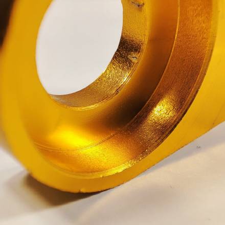 Натяжитель цепи серьги CNC 15 mm золотой