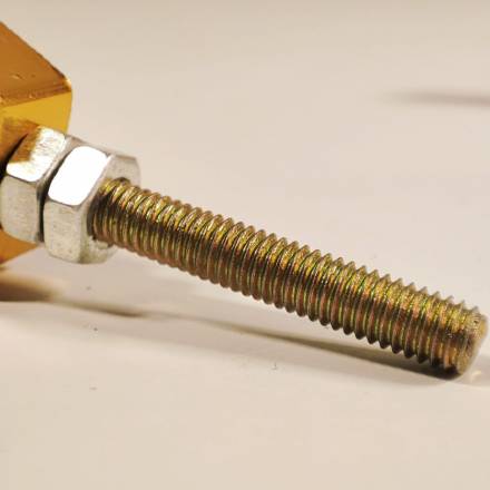Натяжитель цепи серьги CNC 15 mm золотой