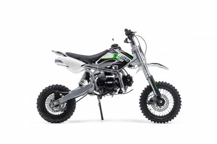 Питбайк BSE Evo 110 14/12 Green Blade (кикстартер, LED фара, колеса 14/12) MSD