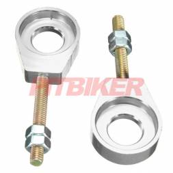 Натяжитель цепи серьги CNC 15 mm серебрянный