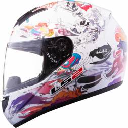 Шлем FF351 K (1300 г) Comic Gloss White XL