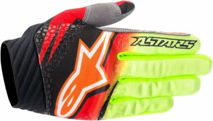 3560016   ALPINESTARS Перчатки TECHSTAR VENOM (зелено-сине-бордовый, 663, XL)