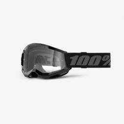 Очки подростковые 100% Strata 2 Junior Black / Clear