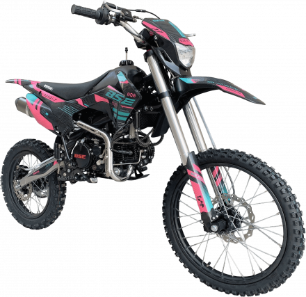 Питбайк BSE PH 125 17/14 AK47 Aquamarine (015) MSD