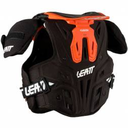 Защита панцирь+ шея подростковый Leatt Fusion Vest Junior 2.0 Orange S/M (1018010021)