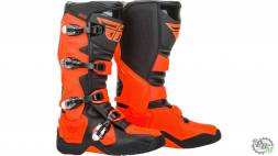 Мотоботы FLY RACING FR5 черные/оранжевые  9&quot; (43 EU) (2019)