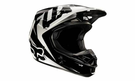 Мотошлем Fox V1 Race Helmet Blue S 55-56cm (19532-002-S)