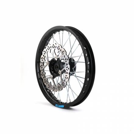 Диск 14&quot;х1,4 в сборе, аллюминевый, черная ступица YCF