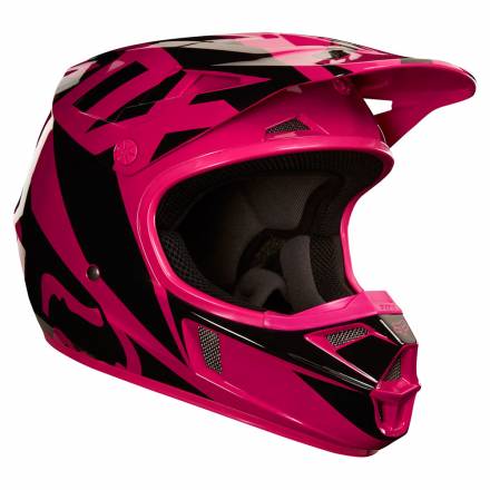 Мотошлем подростковый Fox V1 Race Youth Helmet Pink S 46.9-48.3cm (19542-170-S)
