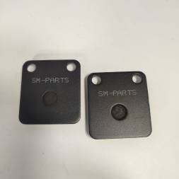Колодки дискового тормоза питбайк однопоршневой суппорт  SM-PARTS