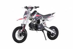 Питбайк BSE Evo 110E A 12/10 Red Blade (автомат, электрозапуск, LED фара, колеса 12/10) MSD