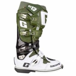 Мотоботы GAERNE SG-12 LIimited Edition ARMY хаки/черные/белые 42