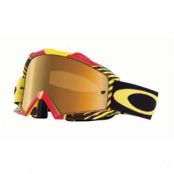 Очки для мотокросса OAKLEY Proven Biohazard красные-желтые / оранжевая Iridium (59-418)
