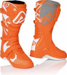 Мотоботы кроссовые Acerbis X-TEAM Orange/White, (р.43)