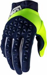 Мотоперчатки 100% Airmatic Glove Navy/Fluo Yellow XL (10012-261-13)